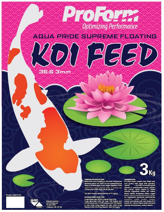 Koi Diet – Fishers Aquatics