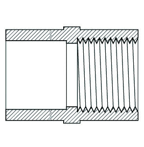 Female Adapter - FNPT x Slip