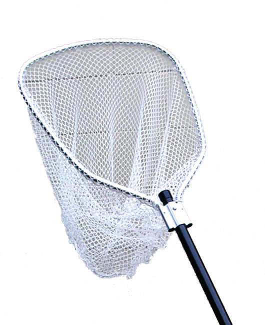 Indoor Outdoor Fishing Net Extendable Handle Stainless Steel Fishing Nets  for Aquariums Outdoor Camping Durable Fine Mesh Fish